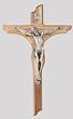 Wall Crucifix - 16" Height - Wooden - IMPORTED FROM ITALY