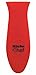 Premium Large Red Silicone Hot Handle Holder for Cast Iron Skillets, Pans, Frying Pans & Griddles, Metal and Aluminum Cookware Handles By Kuche Chef