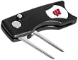 Wisconsin Badgers Spring Action Divot Tool W/ Ball Marker - NCAA College Athletics