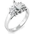 Sterling Silver CZ Cubic Zirconia Promise Ring