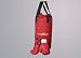 Box Set Boxsack und Boxhandschuhe Teens, rot/weiss, PU/PVC,