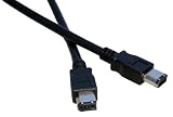 Max Value IEEE 1394a Cable, 6 Pin Male to Male, 5 Mtrs, Black