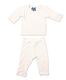 Kicky Pants Long Sleeved Pajama Set, Natural
