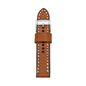 Fossil Watches, Men's Leather 22Mm Watch Strap - Tan