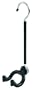 The Guitar Hanger 1001  Stand,  Black/Stainless Steel