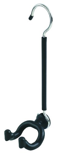 The Guitar Hanger 1001  Stand,  Black/Stainless Steel