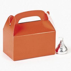 MINI ORANGE TREAT BOXES (2 DOZEN) - BULK