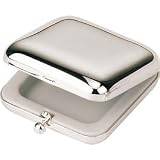 Personalised Silver Plated Square Pill Box, Engraved FREE Birthday, Anniversary Gift