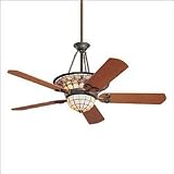 Emerson CF2680WB Raphael Tiffany Weathered Bronze Specialty Ceiling Fan 52 Blade Span