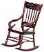 Dollhouse Miniature Wooden Rocker
