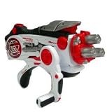 Banzai Color Stream Gatlin Blaster with 3 Color Cartridges