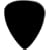 Musician's Friend Standard Celluloid Guitar Picks 1 Dozen, Black Pearl Medium&sup1;