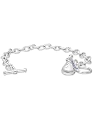 Hersheys Kisses 3-D Charm Bracelet in Sterling Silver