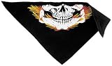 Ultimate Cycle Products SKULL & FLMS FLEECE FACE MASK 22-470F