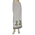 Gechenkidee Damenmode aus Indien,Langer Baumwollrock handbedruckt