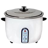 Ricemaster Rice Cooker/Warmer/Steamer, Electric, 25 Cup Capacity, One Touch, Auto Cook/Hold,