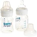 Born Free BPA Free Wide Neck Bottles -  5-Ounce Twin Pack