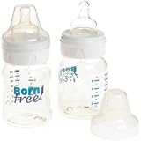 Born Free BPA Free Wide Neck Bottles -  5-Ounce Twin Pack