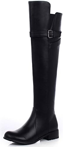 YiLianFang new 2014 genuine leather riding Over knee boots
