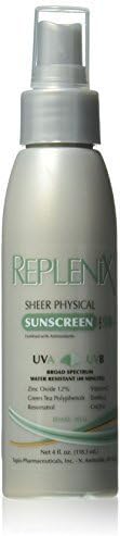 Replenix Sheer Physical Sunscreen, SPF 50, 4.0 Fluid Ounce by Topix Pharm