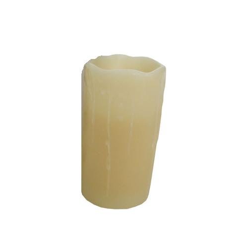 LED Kerze aus echtem Wachs 15 cm