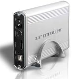Produkt-Bild: COMBO USB 2.0 ALUMINIUM GEH&Auml;USE ZUM EINBAU VON 3,5 ZOLL SATA- (SERIAL ATA) UND IDE-FESTPLATTEN