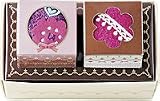 ショコリブ クッキー タオルハンカチ2P ピンク 2262-11191 クッキーズ