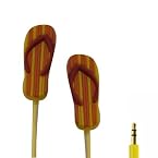 Mono Slipper Shape Headphones Orange
