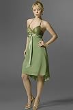 Glitter Bodice Halter Dresses by Faviana