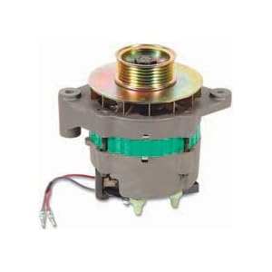 Mallory Marine Alternator (New) for Mercruiser Mando OEM alternator 12V, 55A internal regulator, Serpentine belt pulley by