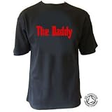 The Daddy T-shirt - Gift for Dad, Black, M