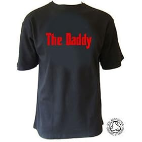 The Daddy T-shirt - Gift for Dad, Black, M