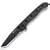 Columbia River Knife And Tool M16-10KZ EDC (Every Day Carry) 3-inch Zytel Black  Folding Knife with Autolawk and Tanto Razor Edge Blade, 7.125-inch Total Length