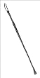 27 Riding Crop Braided Genuine Leather
