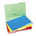 File Folders, Recycled, 2 Tone Assorted Colors, Top Tab, 1/3 Cut, Legal, 24/Pack (ESS83300)