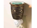 Review Levine Gifts 75194 / Distressed Black and Gold Electric Plug-In Tart Warmer
