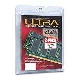 Ultra - Memory - 1 GB ( 2 x 512 MB ) - DIMM 184-pin - DDR - 400 MHz / PC3200 - CL3