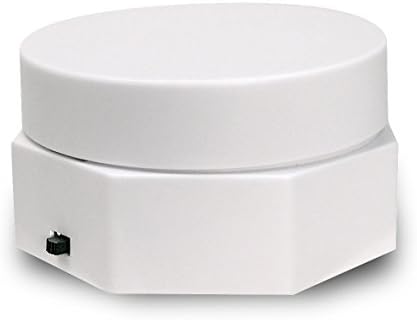 Rotating Display Can Hold Up To 2 Lbs. and Will Run Up To 3 Months On One Set Of Batteries