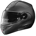 Nolan N102 Metallic N-Com Modular Helmet - Large/Lava Grey