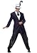 6PC Bonnie and Clyde Pinstripe Zoot Suit Sexy Holiday Party Costume