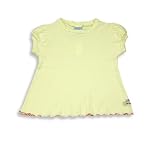 Charlie Rocket - Infant Girls Short Sleeve Top, Yellow