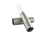 2 x gebürstete Edelstahl Atomizer Verdampfer für Ego-t E Zigarette Premium Dampfer