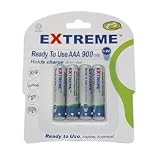 4 x AAA 900 mAh Rechargeables Batteries -- AMAZONS BEST VALUE ULTRA HIGH CAPACITY AAAs (SPECIAL PROMOTIONAL PRICE -- LIMITED OFFER!)