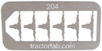 TractorFab 1/64th Scale Chrome Longhorns for Semis (6 pack) TF204