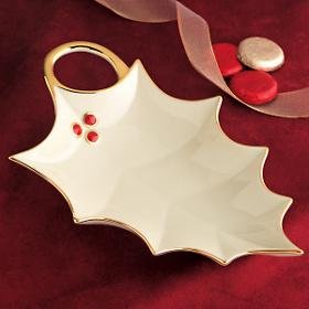 Best Cheap Lenox Holly Leaf Candy Dish
