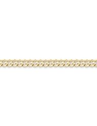 14K Gold 7mm Curb Link Chain