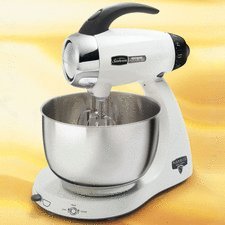 Sunbeam 2346-030 Heritage Series 12-Speed Stand Mixer, White