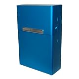 Kaltner Präsente Zigarettenbox Zigarettenetui Edel Blau