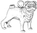 pug4  - Pug Dog Hand Made Sterling Silver Pet Jewelry