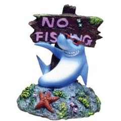 Cool Shark No Fish Aquarium Ornament, Small